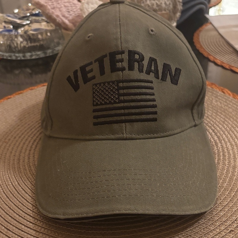 Rothco Olive Green Soft Brushed Denim Veteran Cap